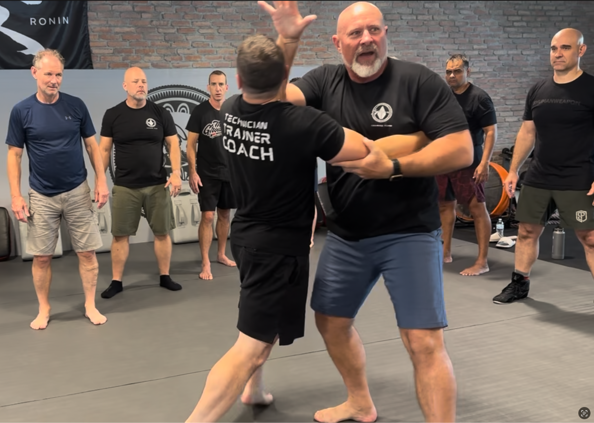 Brent Sankey demonstrating SPEAR technique